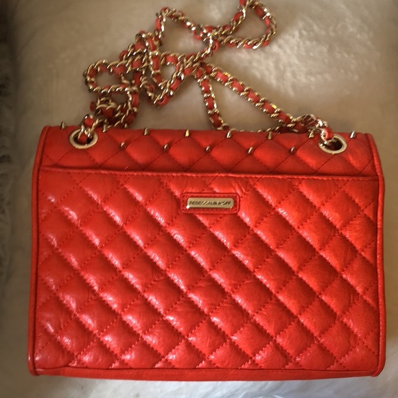 Good Condition Rebecca Minkoff Coral quilted studded Bag - Picture 5 of 16